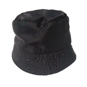 Women's Vintage 90s Black Bucket Hat